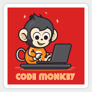 Code Monkey Software Engineering Pays the Bills Magnet